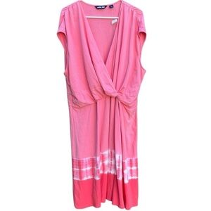 NWT Lands' End Tie-Dye Twist Dress Size 24W